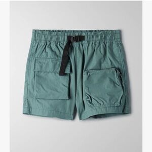 Aritzia Tna Bel Air Short Sage Green Belted Cargo Utility Gorpcore-Small